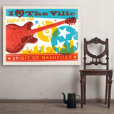 Chill in the Ville (Horizontal) - Art Print, 36x48