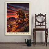 Mythical Creatures: Chupacabra - Art Print, 36x48