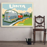 Detour (Pub Poster) - Art Print, 36x48