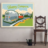 Detour: Hoppy Camper - Art Print, 36x48