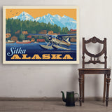 Alaska: Sitka - Art Print, 36x48