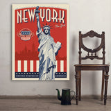 250th Anniversary USA: Lady Liberty - Art Print, 36x48