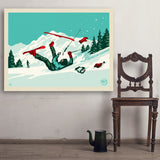 Yard Sale - Art Print, 36x48
