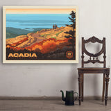 Acadia National Park: 100th Anniversary (Horizontal) - Art Print, 36x48