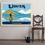Salt Flat (Pub Poster) - Art Print, 36x48