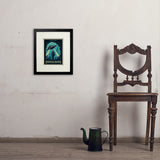 20,000 Leagues Under the Sea: Jules Verne - Art Print, 8x10 / Standard / Black