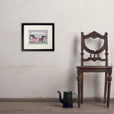 Wag More. Bark Less. - Art Print, 8x10 / Standard / Black