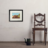 Vintage Apple Truck - Art Print, 8x10 / Standard / Black