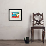 Lookin' Pretty In Music City (Horizontal) - Art Print, 8x10 / Standard / Black