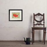 Map of the USA Print - Art Print, 8x10 / Standard / Black