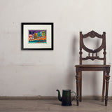 Memphis, TN: Picture Letters - Art Print, 8x10 / Standard / Black
