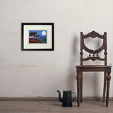 Christmas In The Smokies - Art Print, 8x10 / Standard / Black