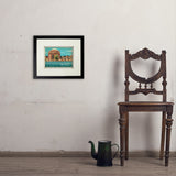 San Francisco: Palace of Fine Arts - Art Print, 8x10 / Standard / Black