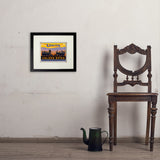 Golden Spike (Pub Poster) - Art Print, 8x10 / Standard / Black