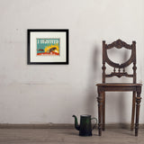 Cicada Invasion: I Survived (Horizontal) - Art Print, 8x10 / Standard / Black