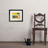 Woody On The Beach - Art Print, 8x10 / Standard / Black