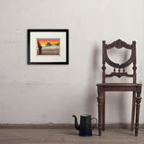 Huntington Beach, California - Art Print, 8x10 / Standard / Black
