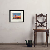 Portland, Oregon: Union Station - Art Print, 8x10 / Standard / Black