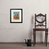 Pecos National Historical Park, NM - Art Print, 8x10 / Standard / Black