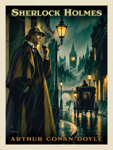 Sherlock Holmes: Arthur Conan Doyle  - Notecards - Artwork