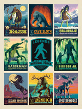 Legends Of The National Parks: Multi-Image Print 7 - Postcards - Artwork