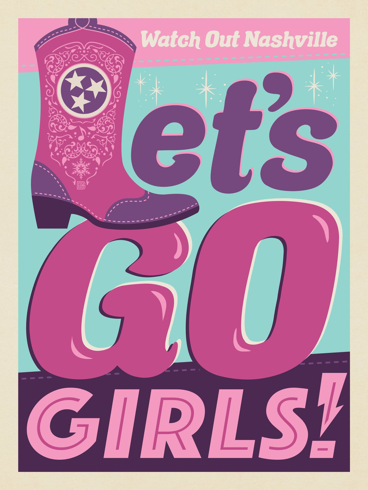 Let's Go Girls! - Puzzle - Artwork