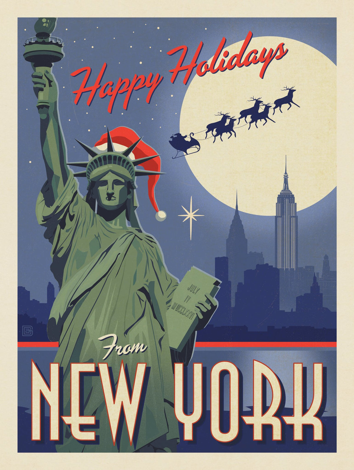 Happy Holidays from New York! - Puzzle - Artwork
