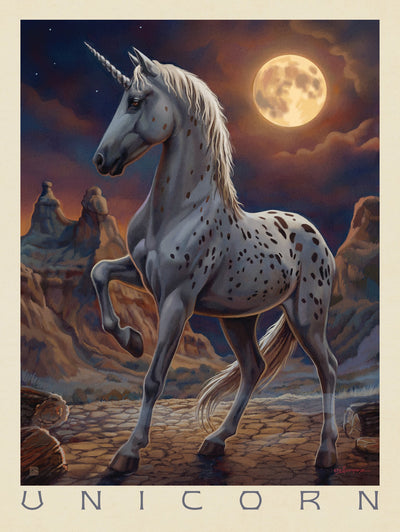 Legends Of The National Parks: Unicorn (Petrified Forest) - Puzzle
