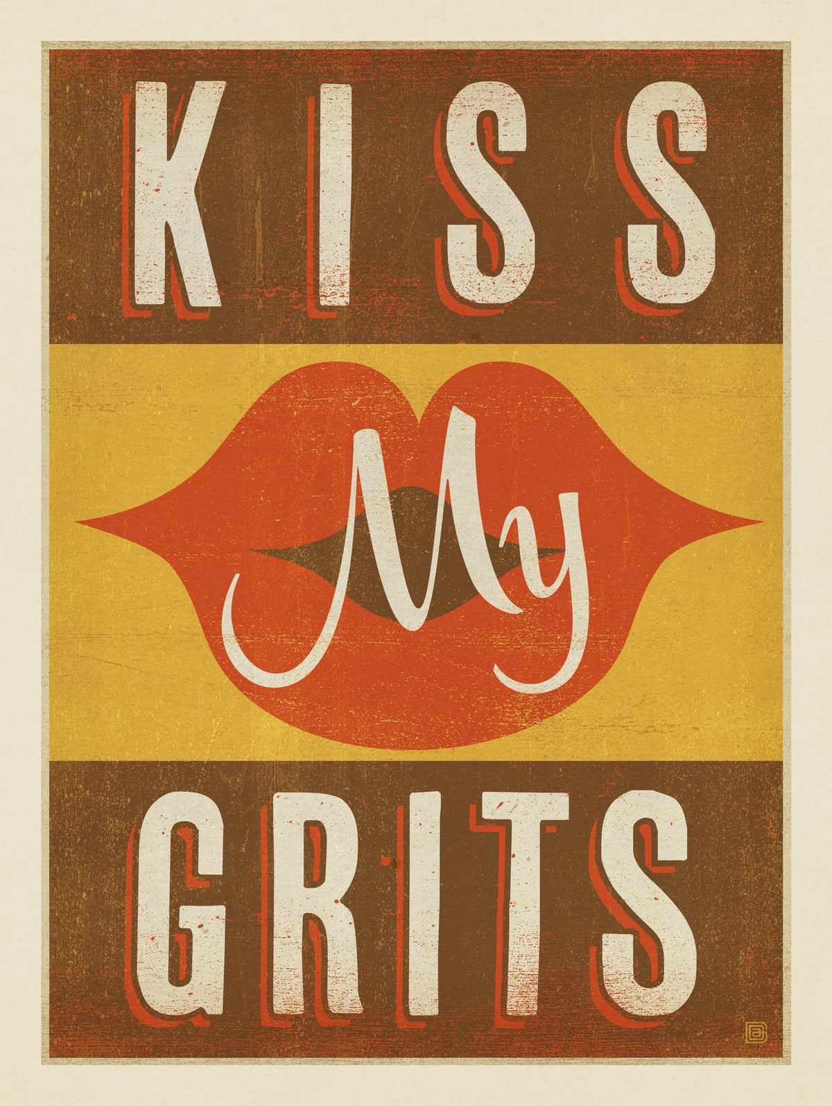 Kiss My Grits - Puzzle - Artwork