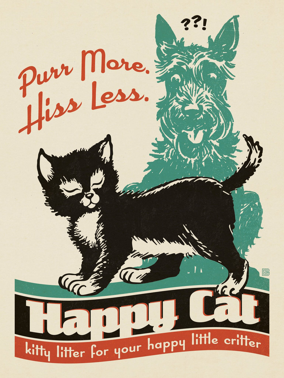 Purr More. Hiss Less. - Puzzle - Artwork