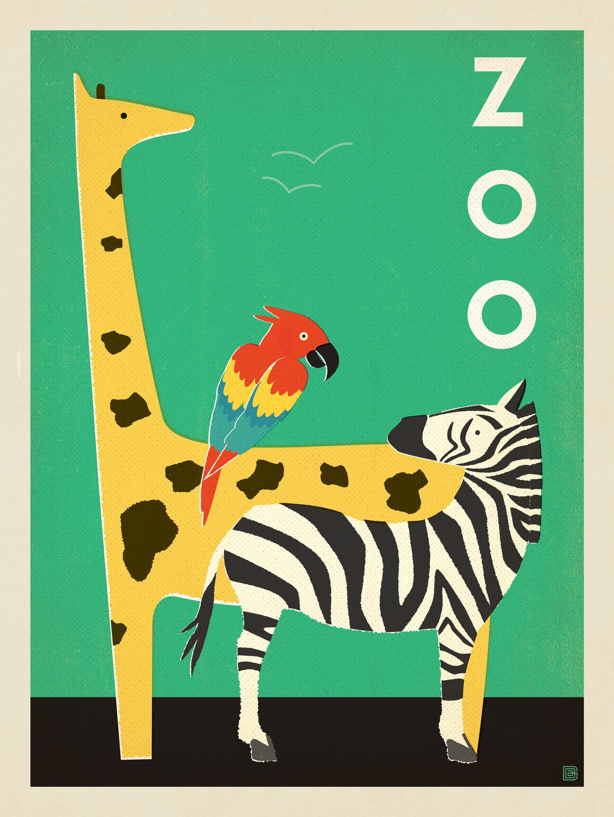 Zoo Buddies: Green - Puzzle - Artwork