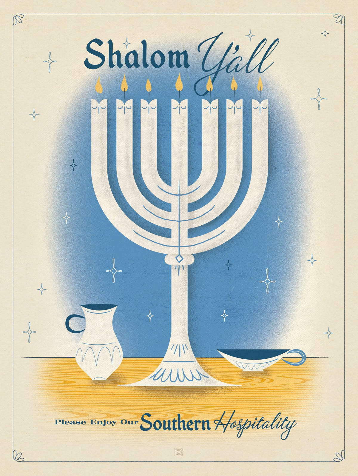Shalom, Y’all - Puzzle - Artwork