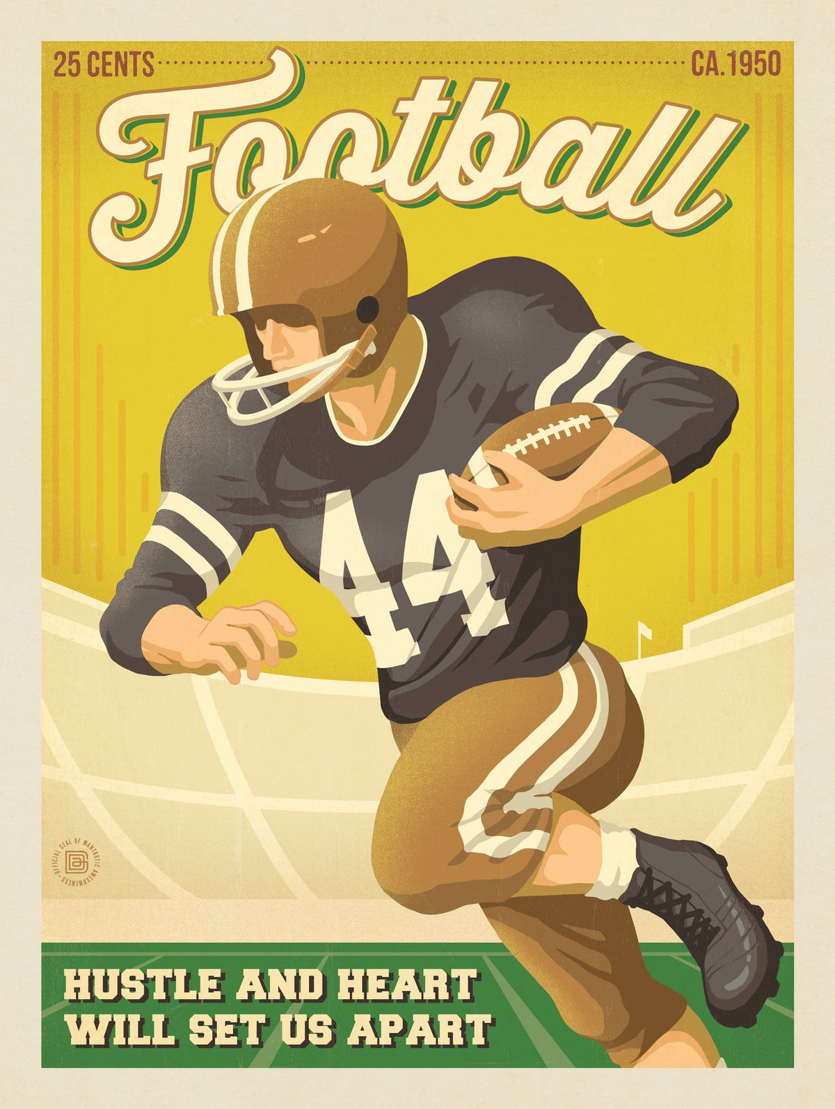 Vintage Football - Puzzle - Artwork