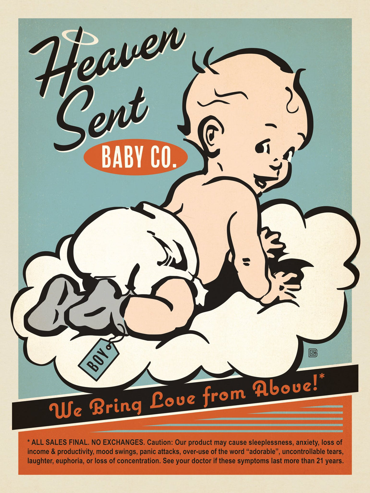 Heaven Sent: Boy - Puzzle - Artwork