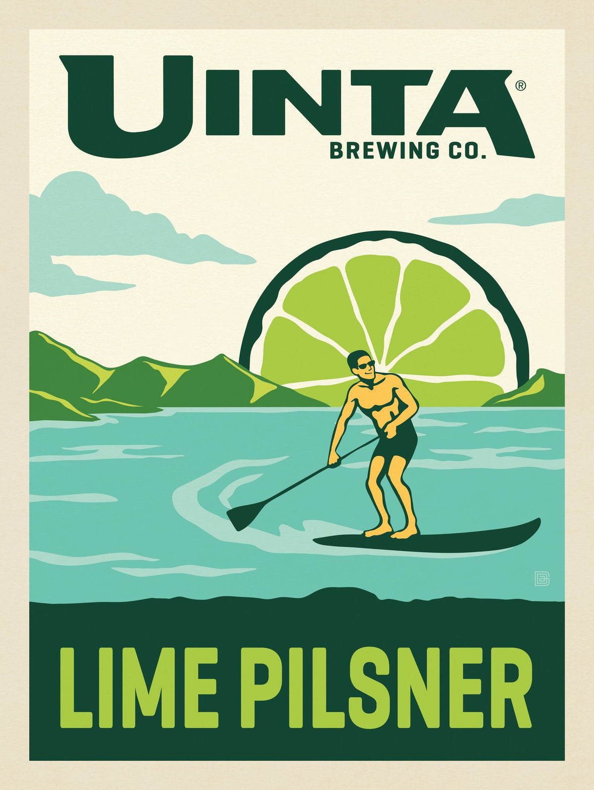 Lime Pilsner (Vertical) - Puzzle - Artwork