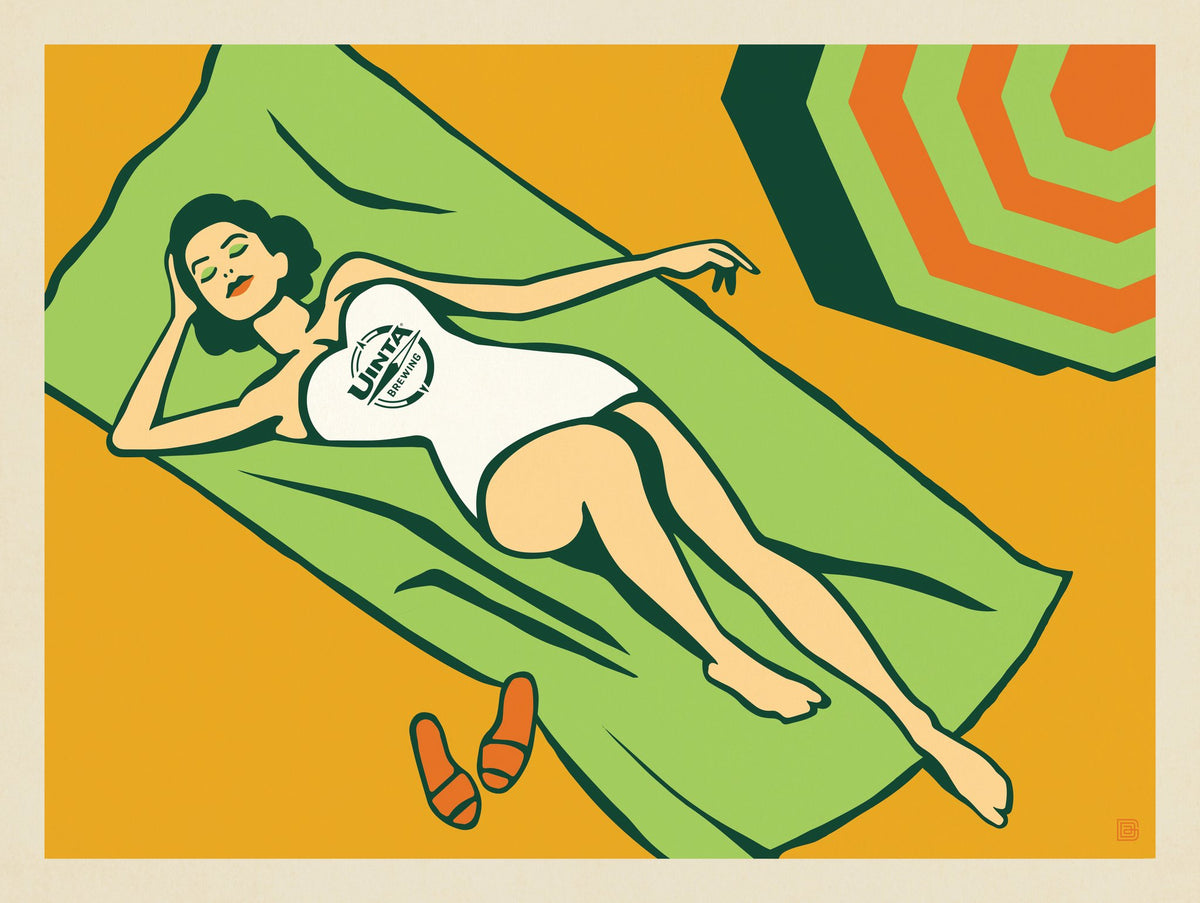 Sun Bather - Puzzle - Artwork