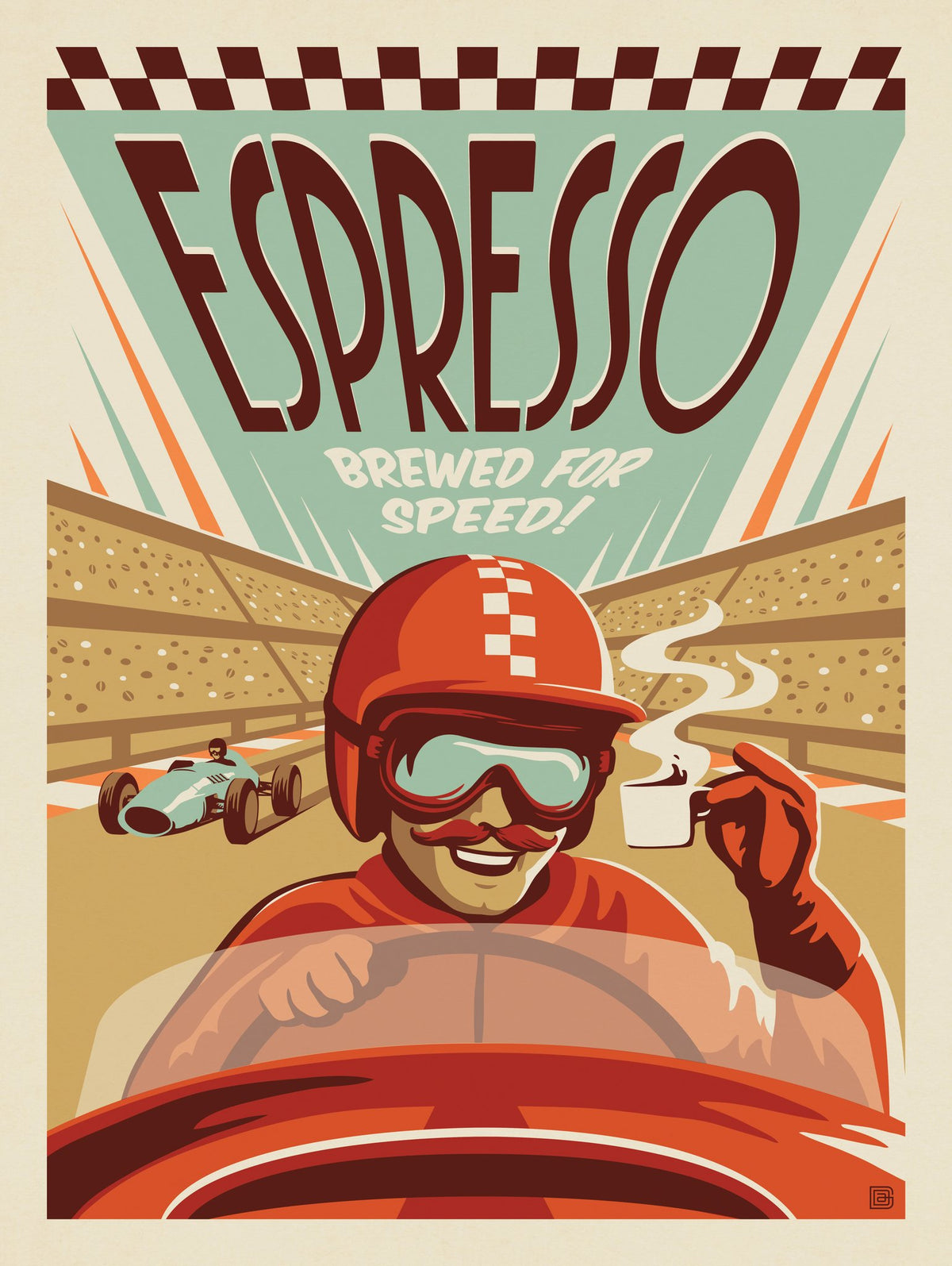 Espresso: Grand Prix Coffee - Puzzle - Artwork