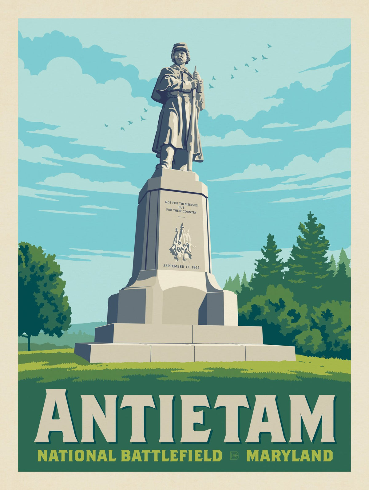 Antietam National Battlefield, Maryland - Puzzle - Artwork