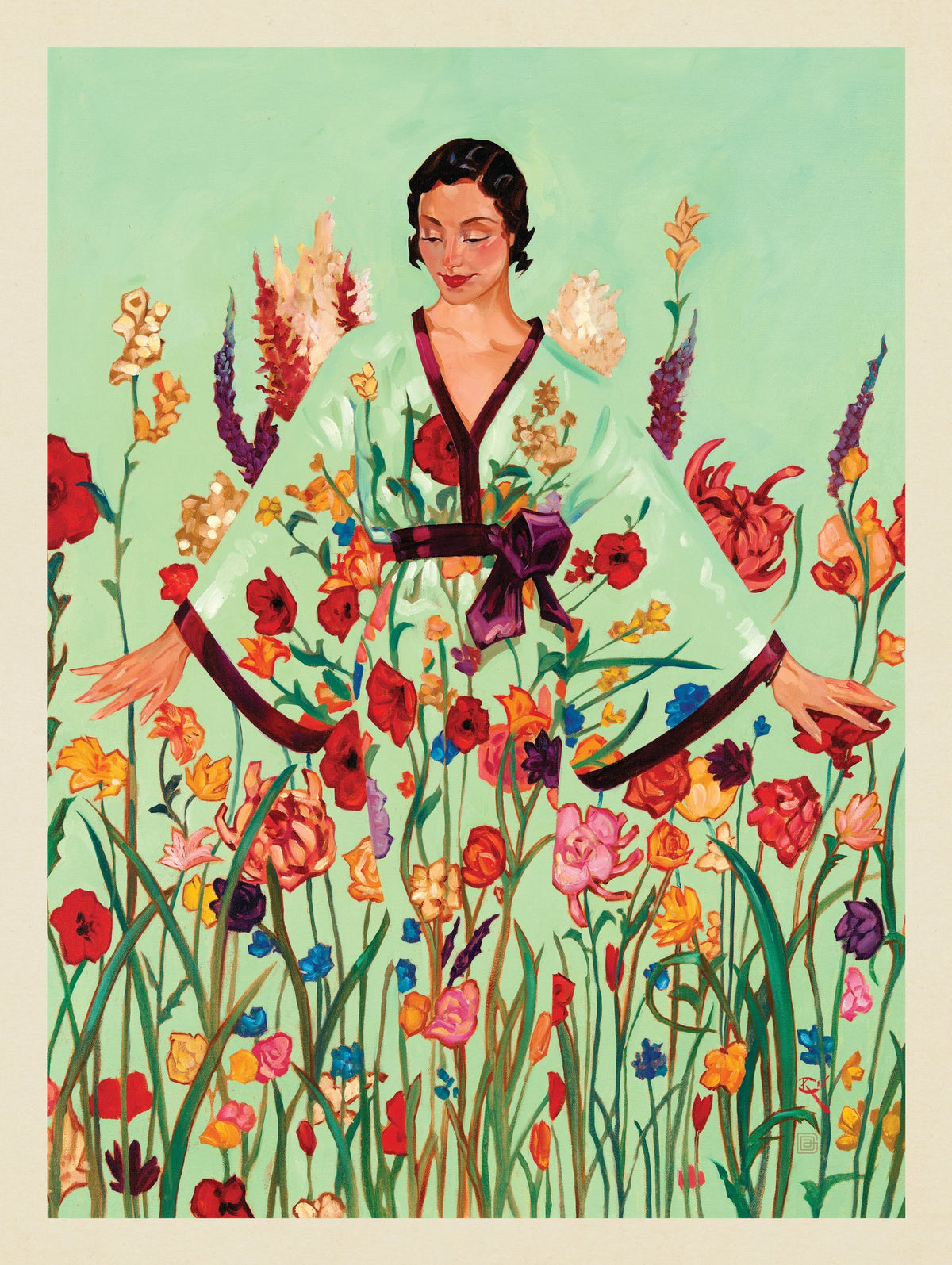 Wall Calendar 05-May: Flowers - Puzzle - Artwork
