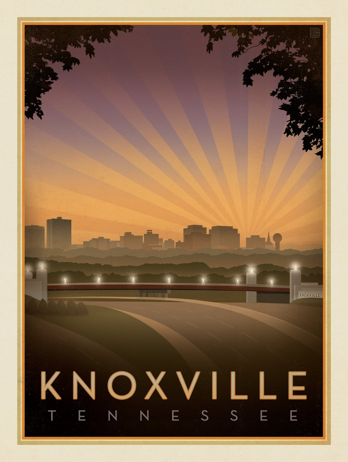 Knoxville Skyline - Puzzle - Artwork