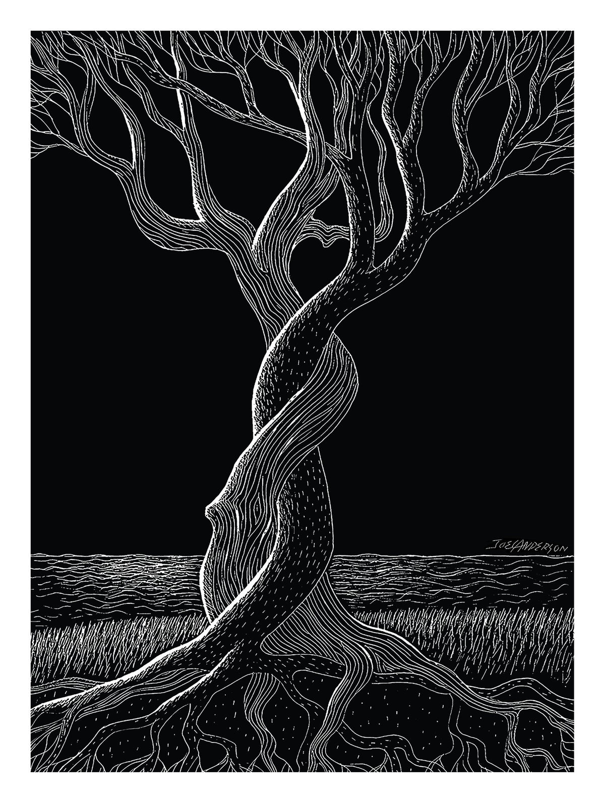 Scratchboard: Intertwined - Puzzle - Artwork