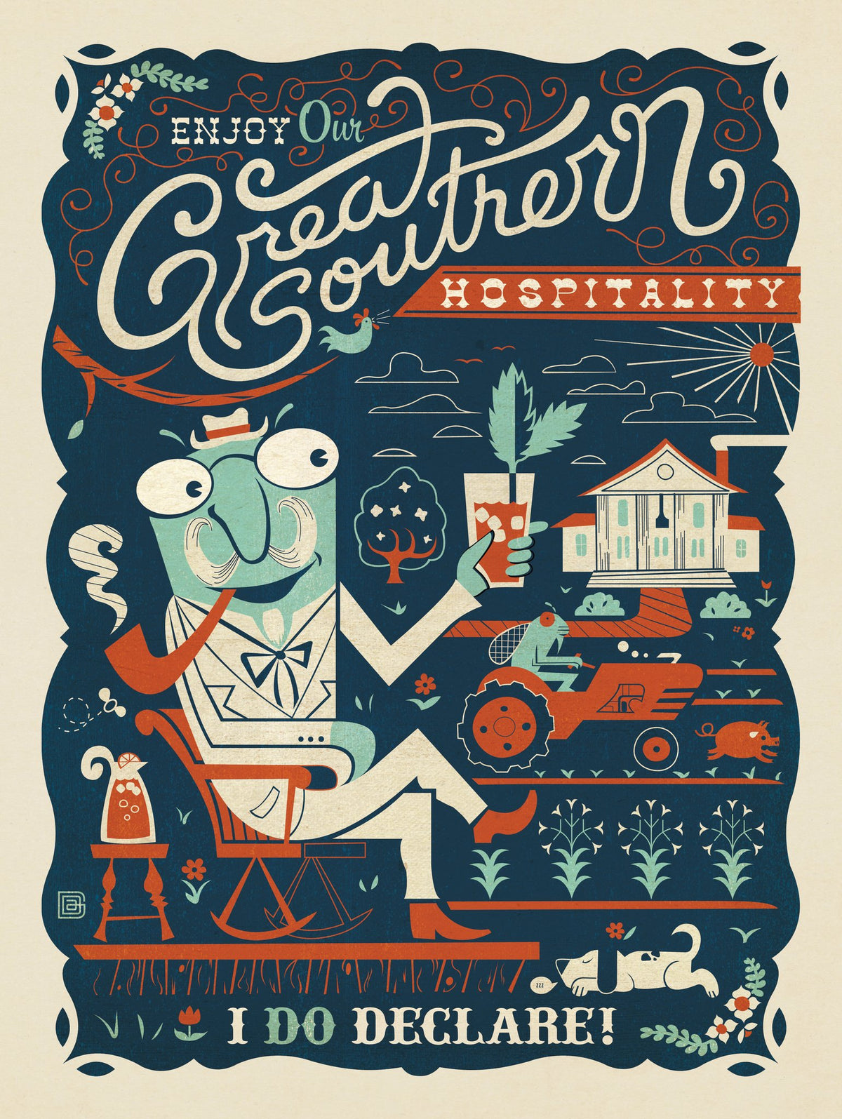 Great Southern Hospitality - Puzzle - Artwork
