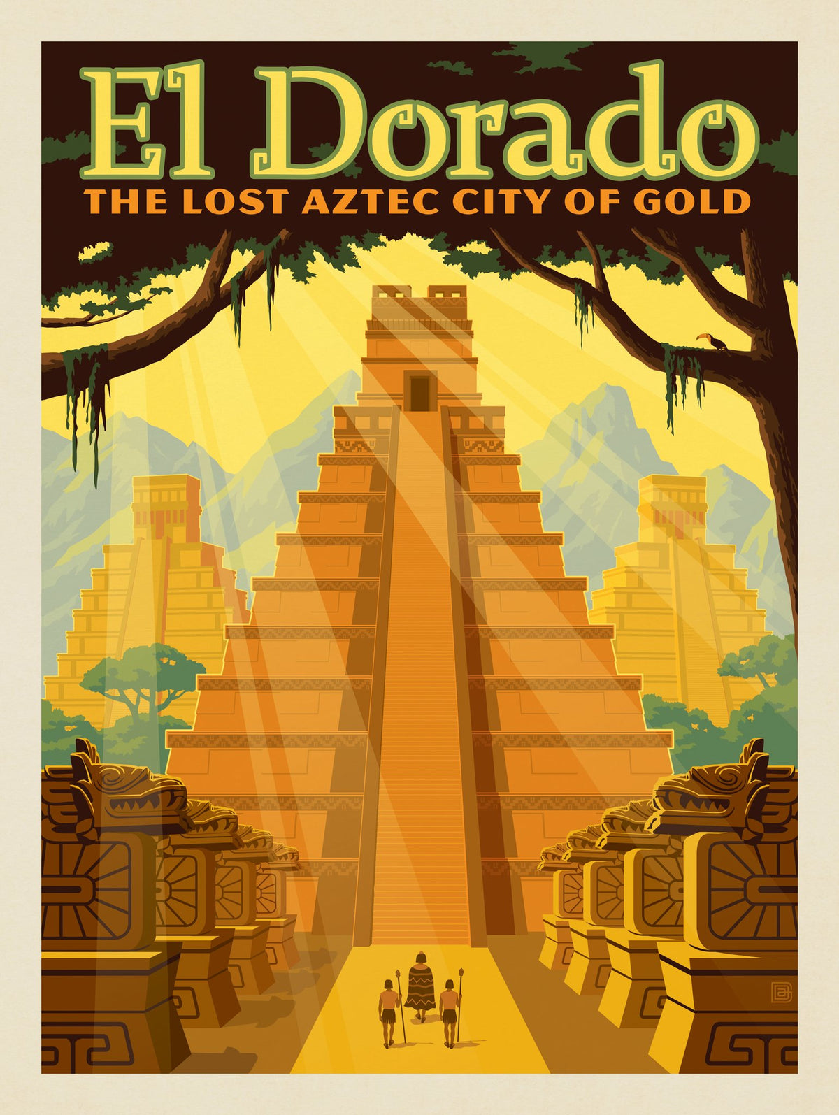 El Dorado: The Lost Aztec City Of Gold - Puzzle - Artwork
