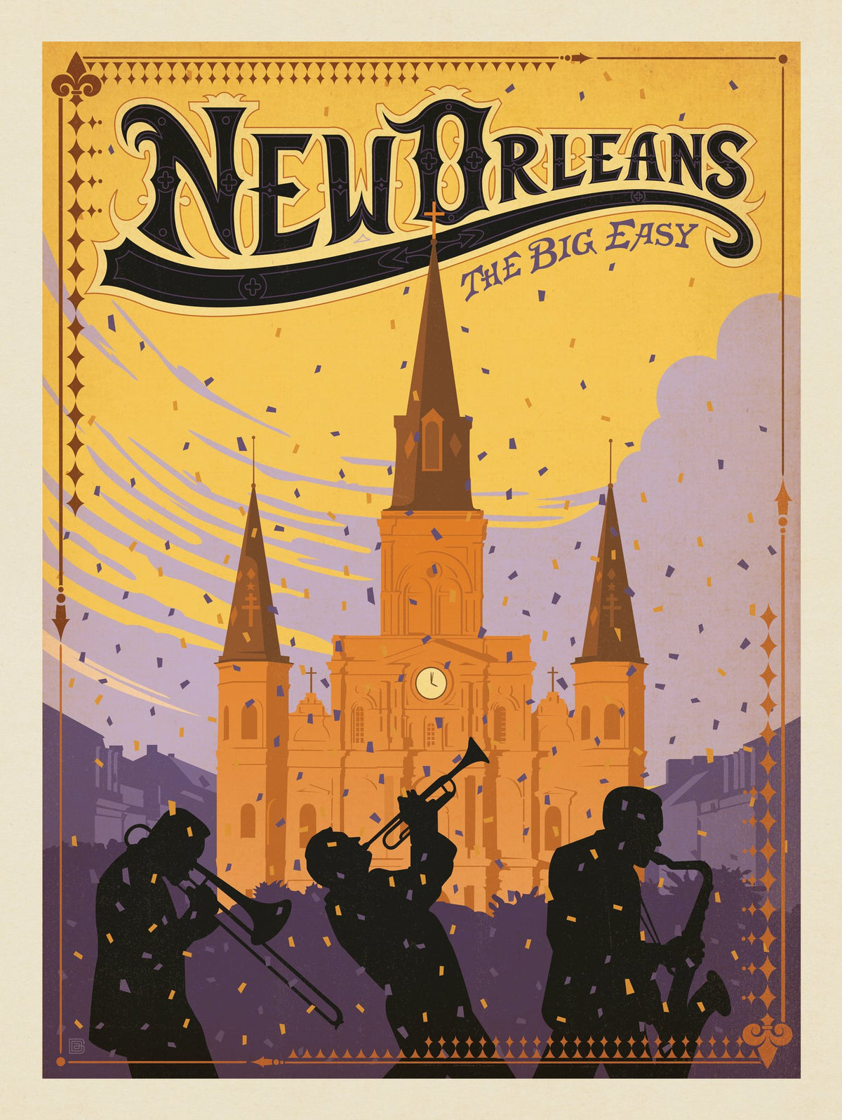 New Orleans: The Big Easy - Puzzle - Artwork