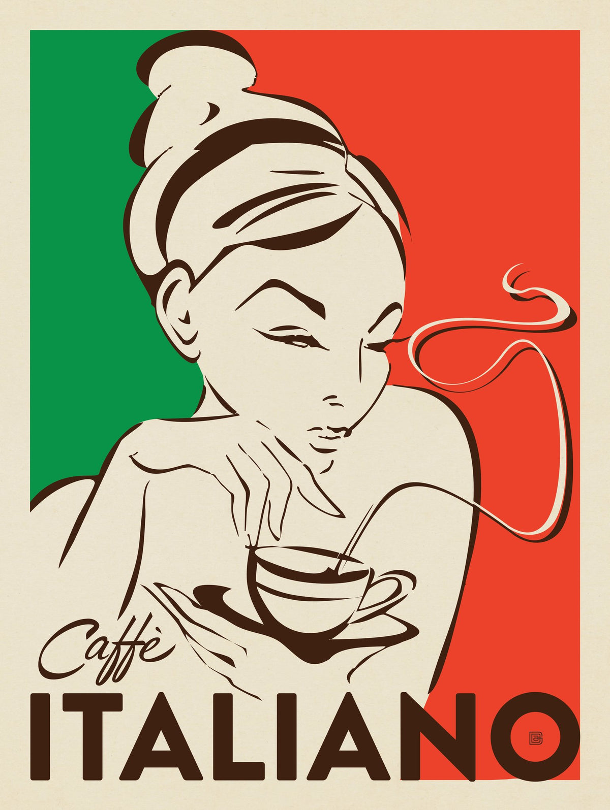 Caffe Italiano: Fashion Drawing - Puzzle - Artwork