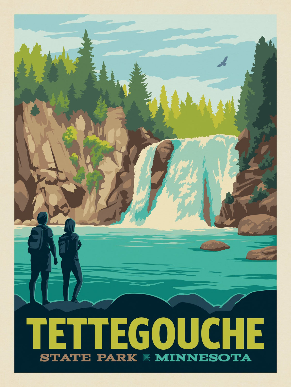 Tettegouche State Park, Minnesota - Puzzle - Artwork