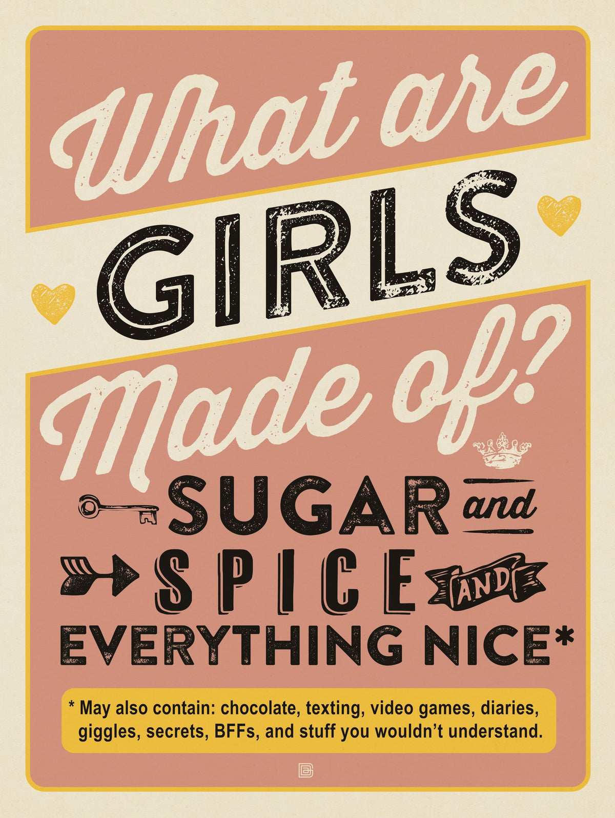 What Are Girls Made Of? - Puzzle - Artwork