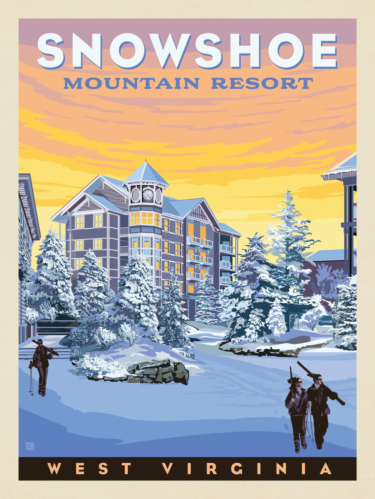 Snowshoe, West Virginia - Puzzle - Artwork
