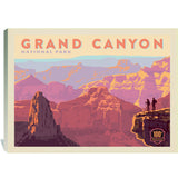 Grand Canyon National Park: 100th Anniversary (Horizontal) - Canvas, Canvas