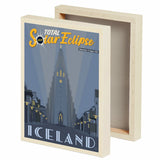...2026 Total Solar Eclipse: Reykjavik, Iceland - Canvas, Canvas